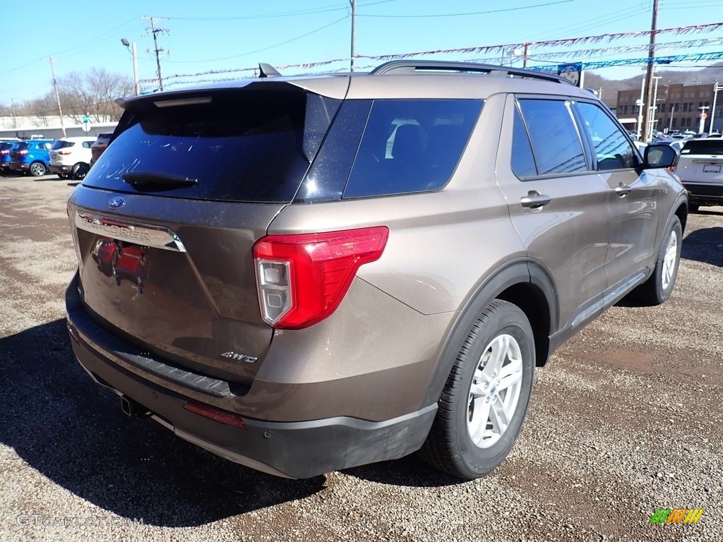 2021 Explorer XLT 4WD - Stone Gray Metallic / Ebony photo #2