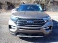 2021 Stone Gray Metallic Ford Explorer XLT 4WD  photo #7