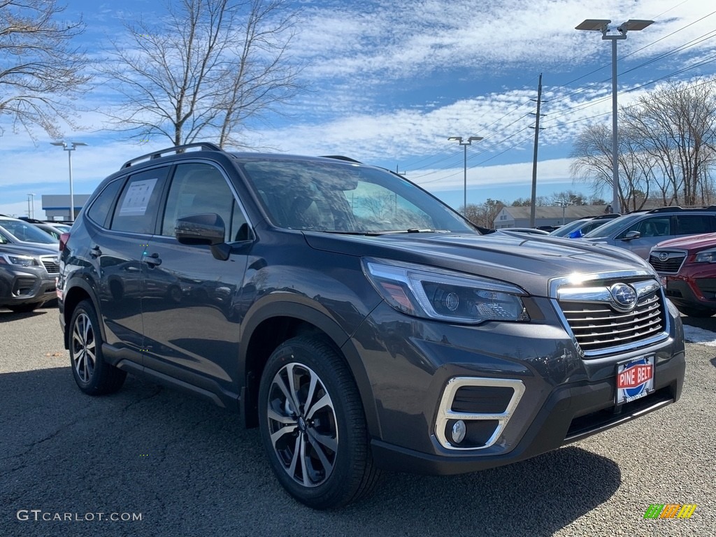 2021 Forester 2.5i Limited - Magnetite Gray Metallic / Black photo #1