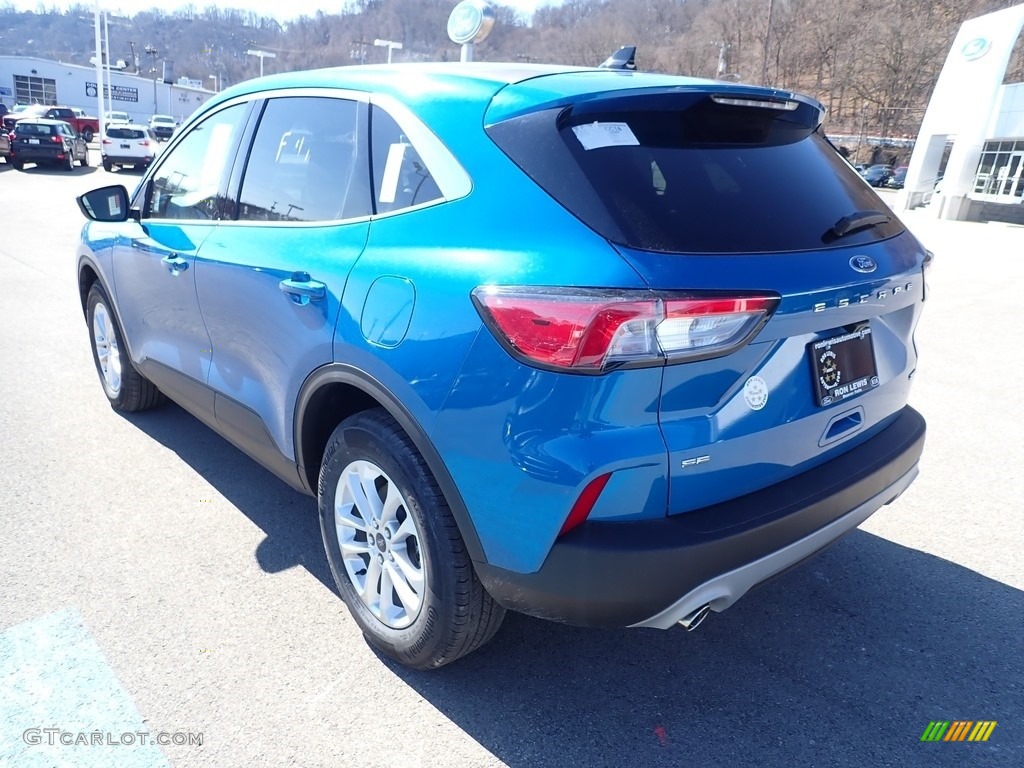 2020 Escape SE 4WD - Velocity Blue Metallic / Dark Earth Gray photo #4