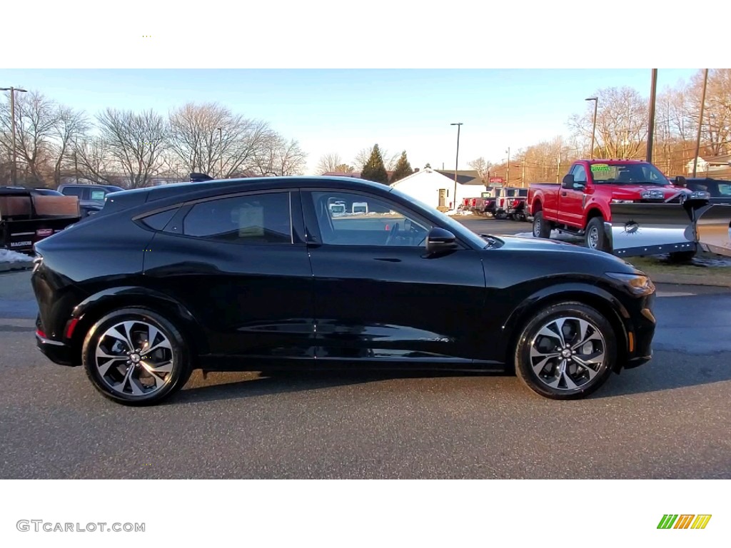 Shadow Black 2021 Ford Mustang Mach-E Premium eAWD Exterior Photo #141196967