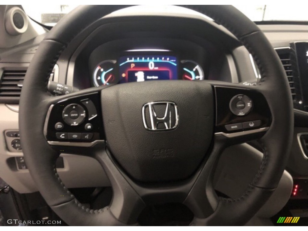 2021 Pilot EX-L AWD - Deep Scarlet Pearl / Beige photo #7