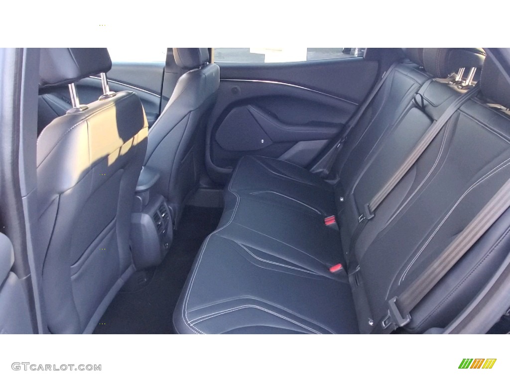 Black Onyx Interior 2021 Ford Mustang Mach-E Premium eAWD Photo #141197192