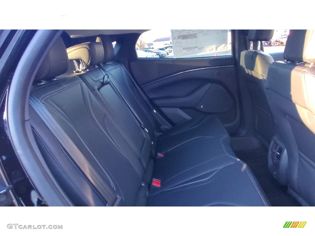 2021 Ford Mustang Mach-E Premium eAWD Rear Seat Photo #141197327