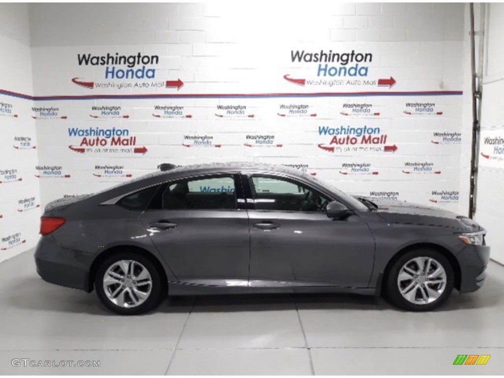 2021 Accord LX - Modern Steel Metallic / Black photo #1