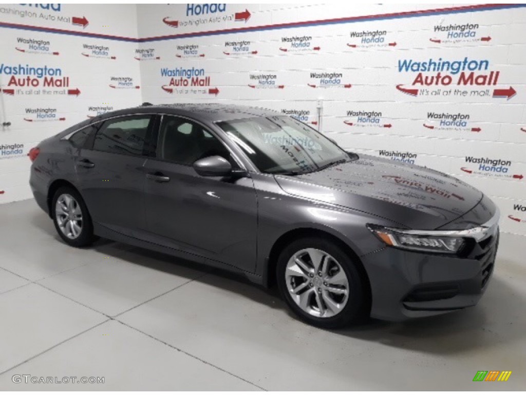 2021 Accord LX - Modern Steel Metallic / Black photo #2
