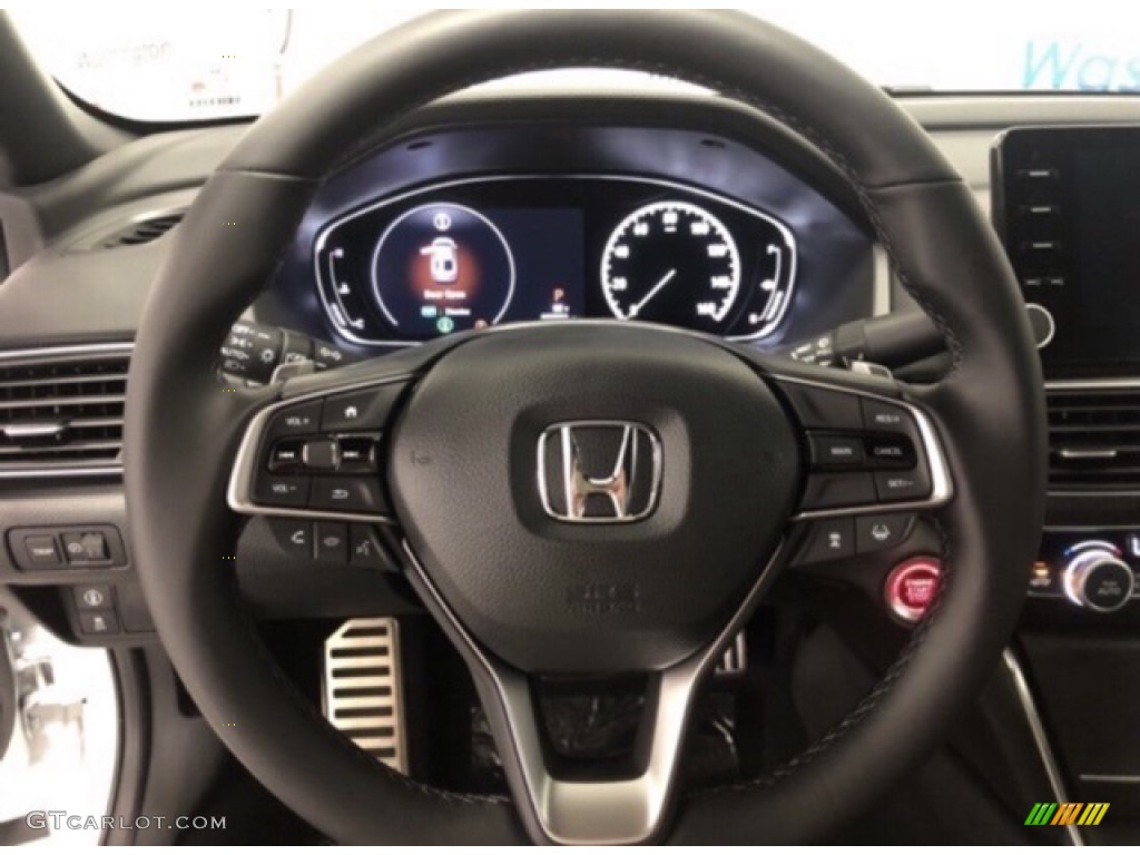 2021 Accord LX - Modern Steel Metallic / Black photo #8