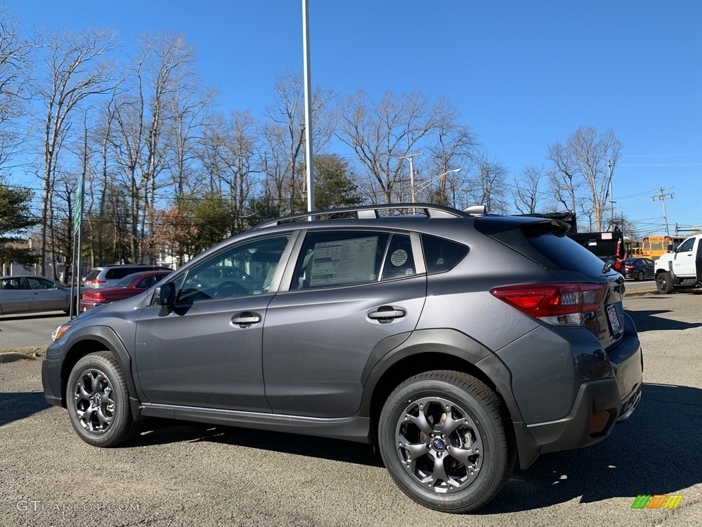 2021 Crosstrek Sport - Magnetite Gray Metallic / Gray photo #4