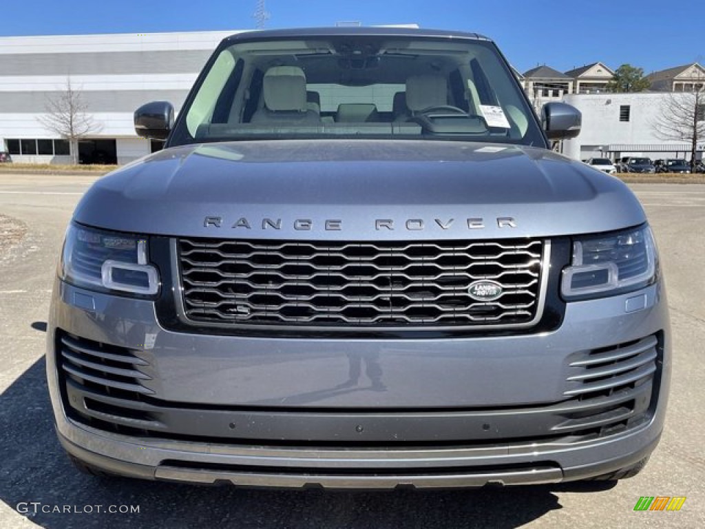 2021 Range Rover P525 Westminster - Byron Blue Metallic / Ivory/Espresso photo #9