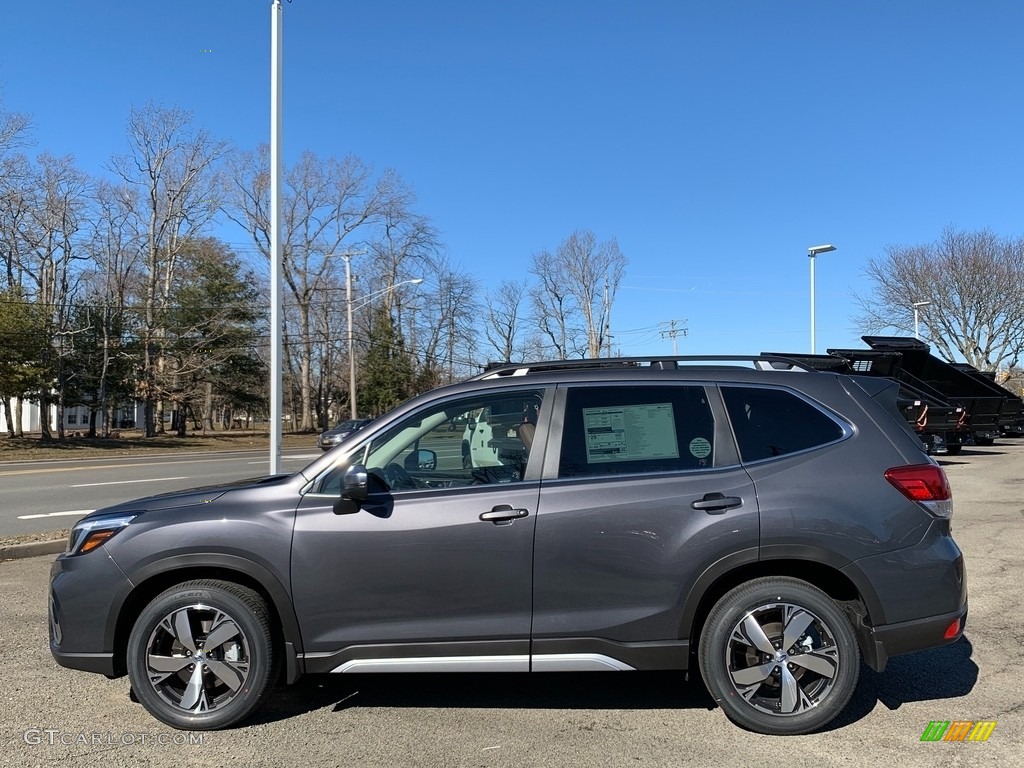 Magnetite Gray Metallic 2021 Subaru Forester 2.5i Touring Exterior Photo #141201287