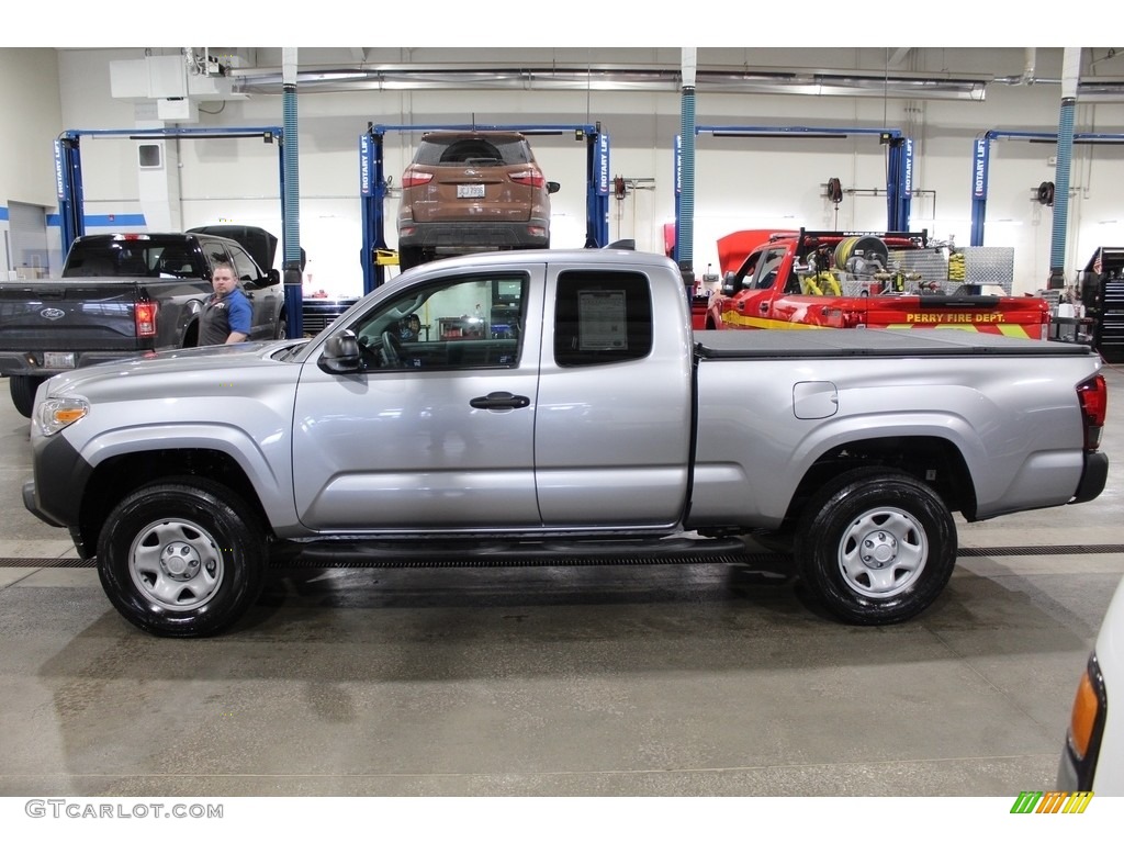 2020 Tacoma SR Access Cab 4x4 - Silver Sky Metallic / Cement photo #3
