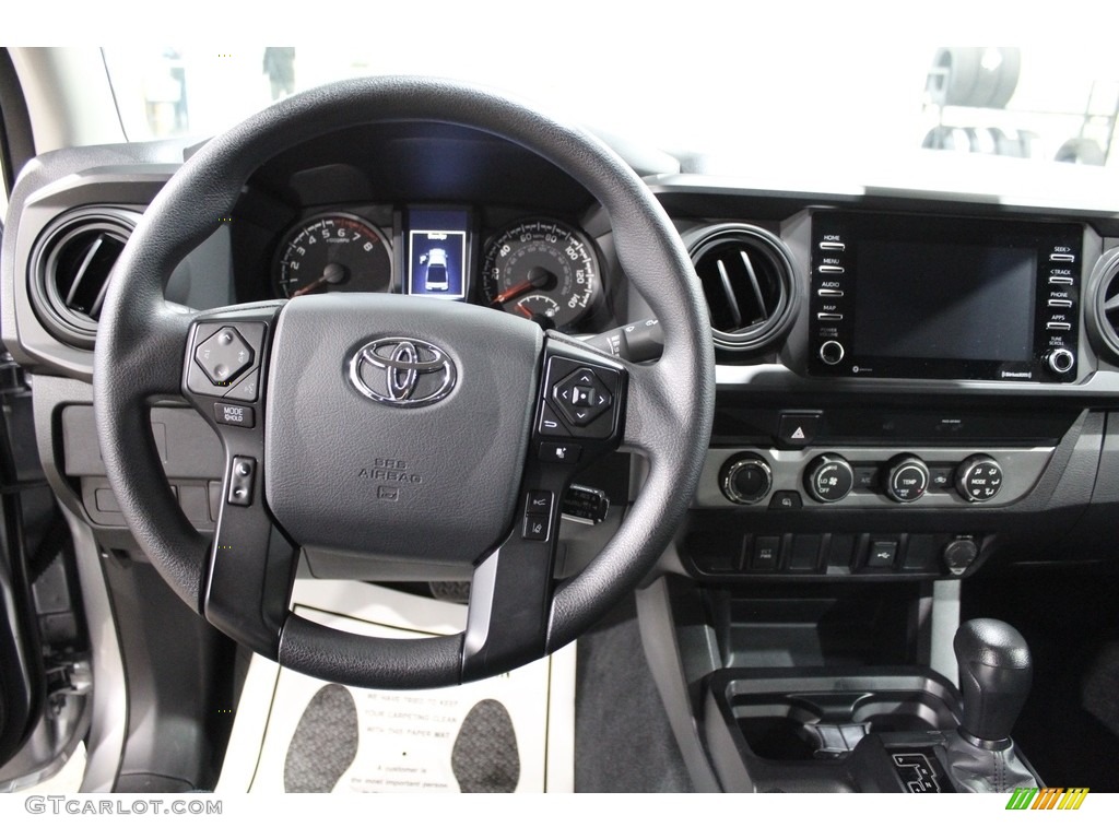 2020 Tacoma SR Access Cab 4x4 - Silver Sky Metallic / Cement photo #8