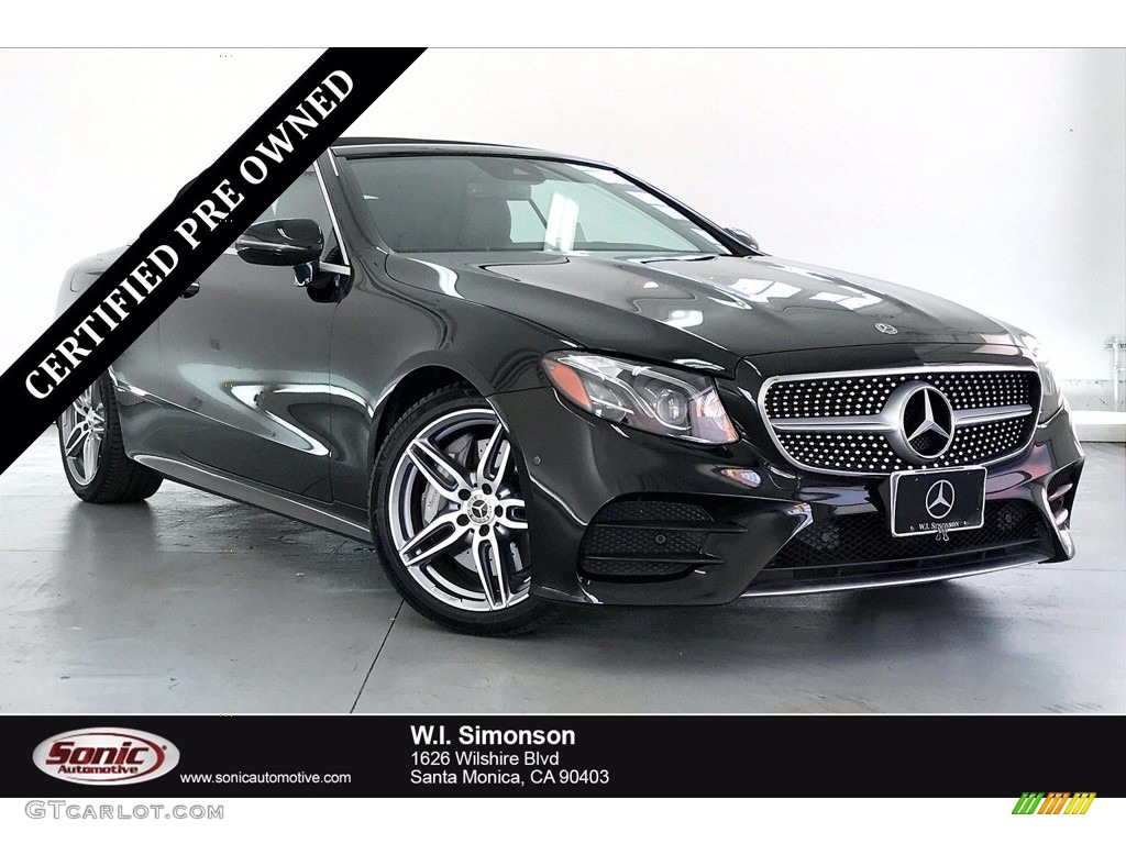 2018 E 400 Convertible - Black / Black photo #1