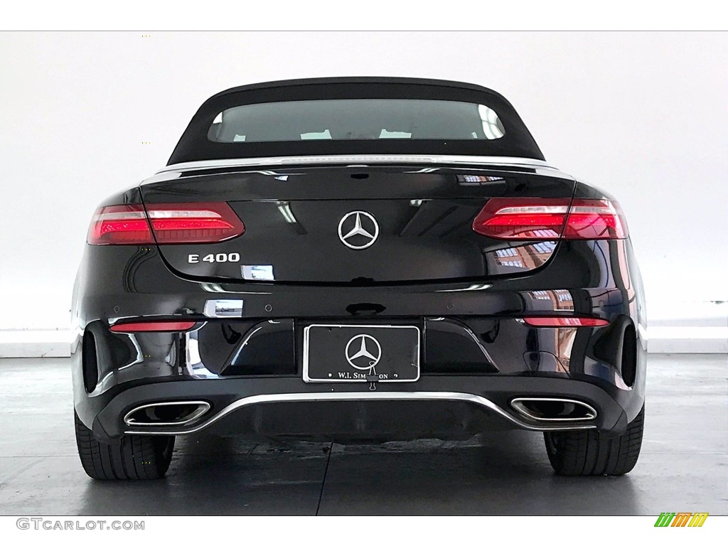 2018 E 400 Convertible - Black / Black photo #3