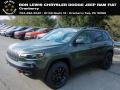 Olive Green Pearl 2021 Jeep Cherokee Traihawk 4x4