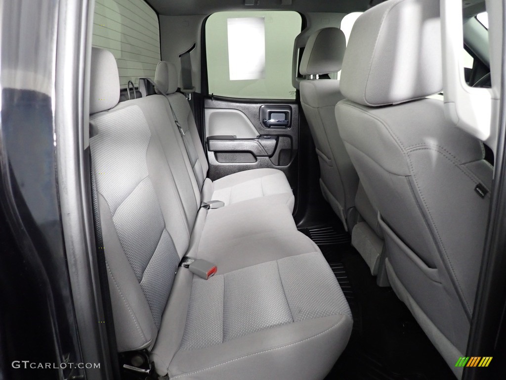 2018 Chevrolet Silverado 1500 Custom Double Cab 4x4 Rear Seat Photo #141202613