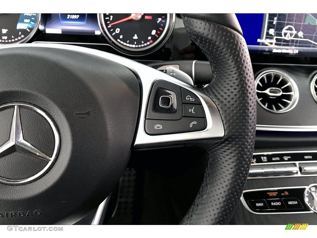 2018 E 400 Convertible - Black / Black photo #22