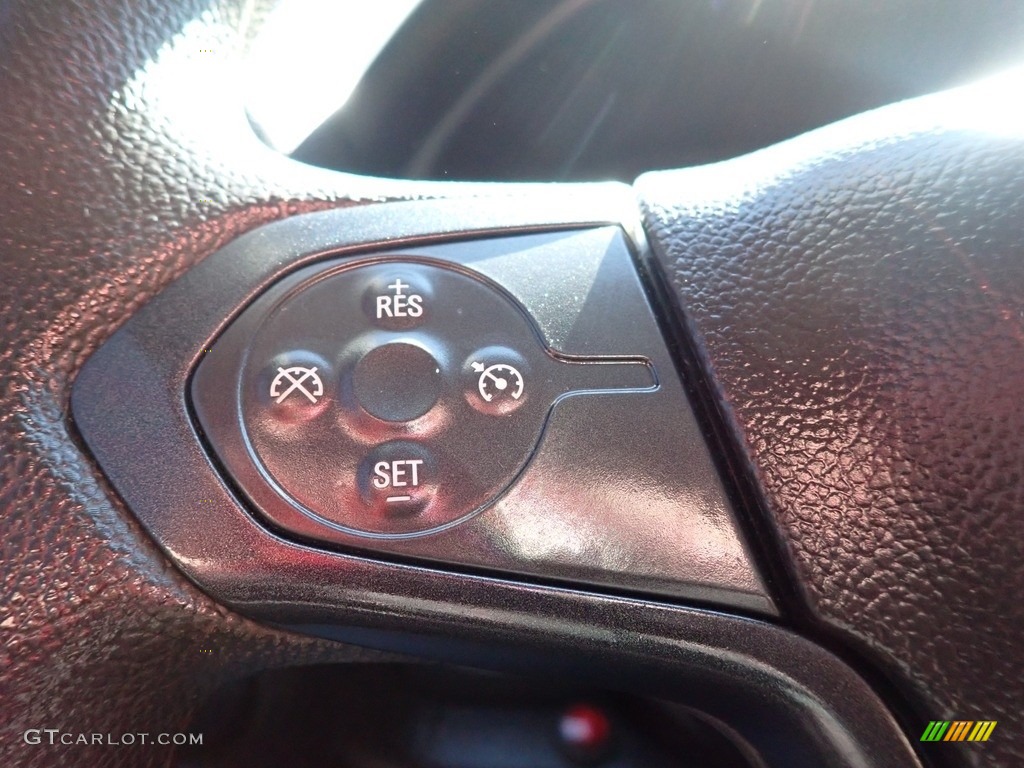 2018 Chevrolet Silverado 1500 Custom Double Cab 4x4 Dark Ash/Jet Black Steering Wheel Photo #141202781