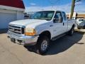 2001 Oxford White Ford F350 Super Duty XLT SuperCab 4x4  photo #9