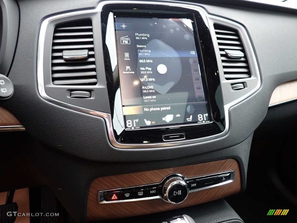 2021 XC90 T6 AWD Momentum - Savile Gray Metallic / Charcoal photo #15
