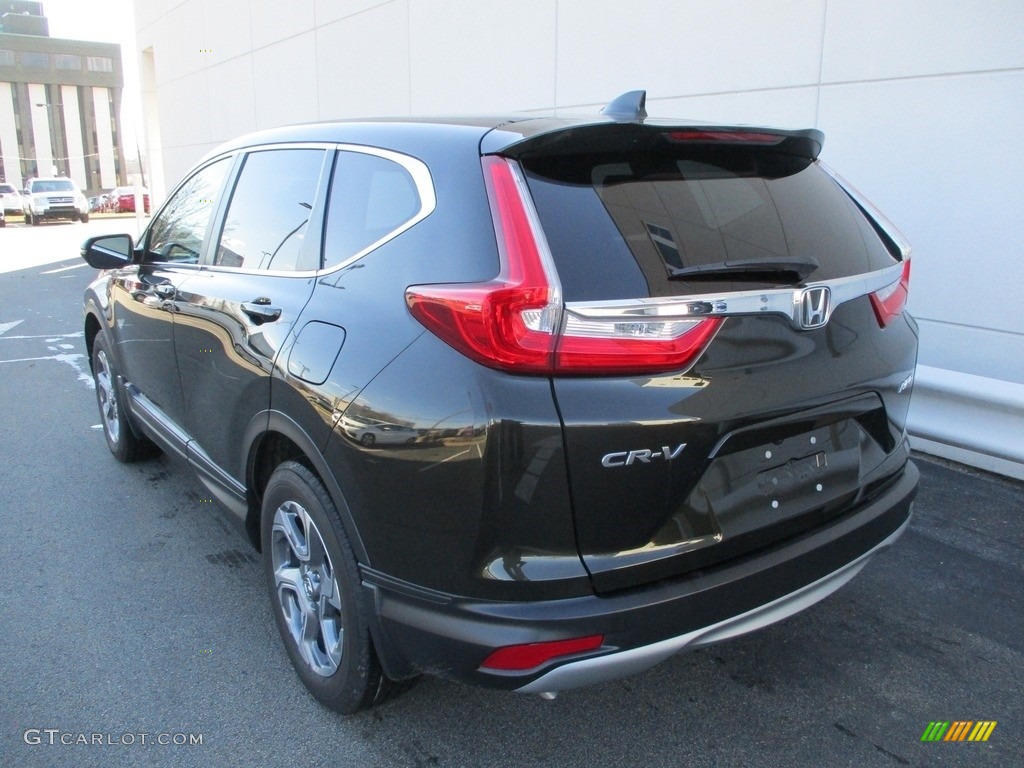 2018 CR-V EX-L AWD - Dark Olive Metallic / Black photo #3