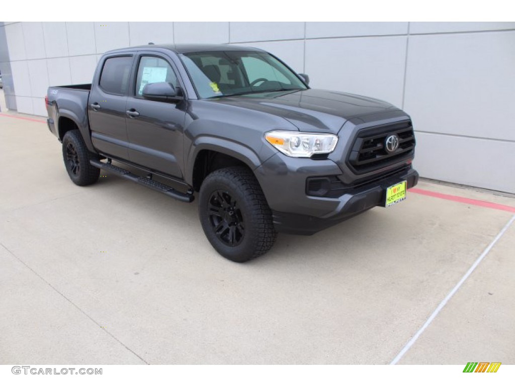 2021 Tacoma SR Double Cab - Magnetic Gray Metallic / Cement photo #2
