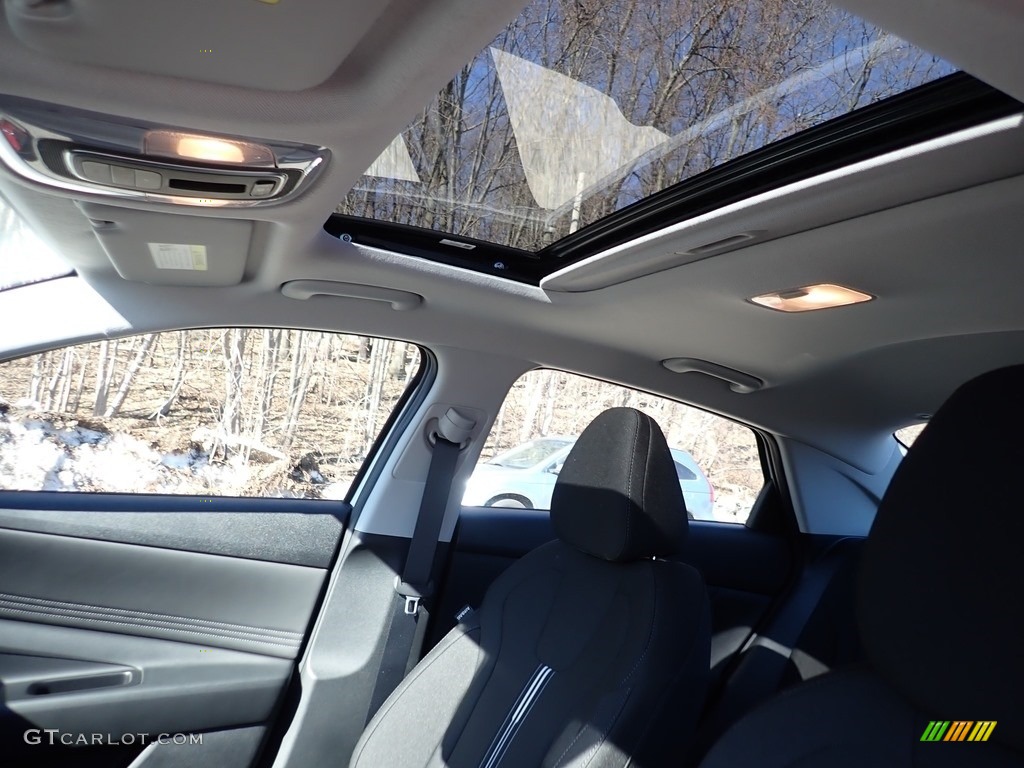 2021 Elantra SEL - Quartz White / Black photo #13