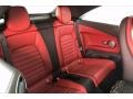 Cranberry Red/Black Rear Seat Photo for 2018 Mercedes-Benz C #141203765