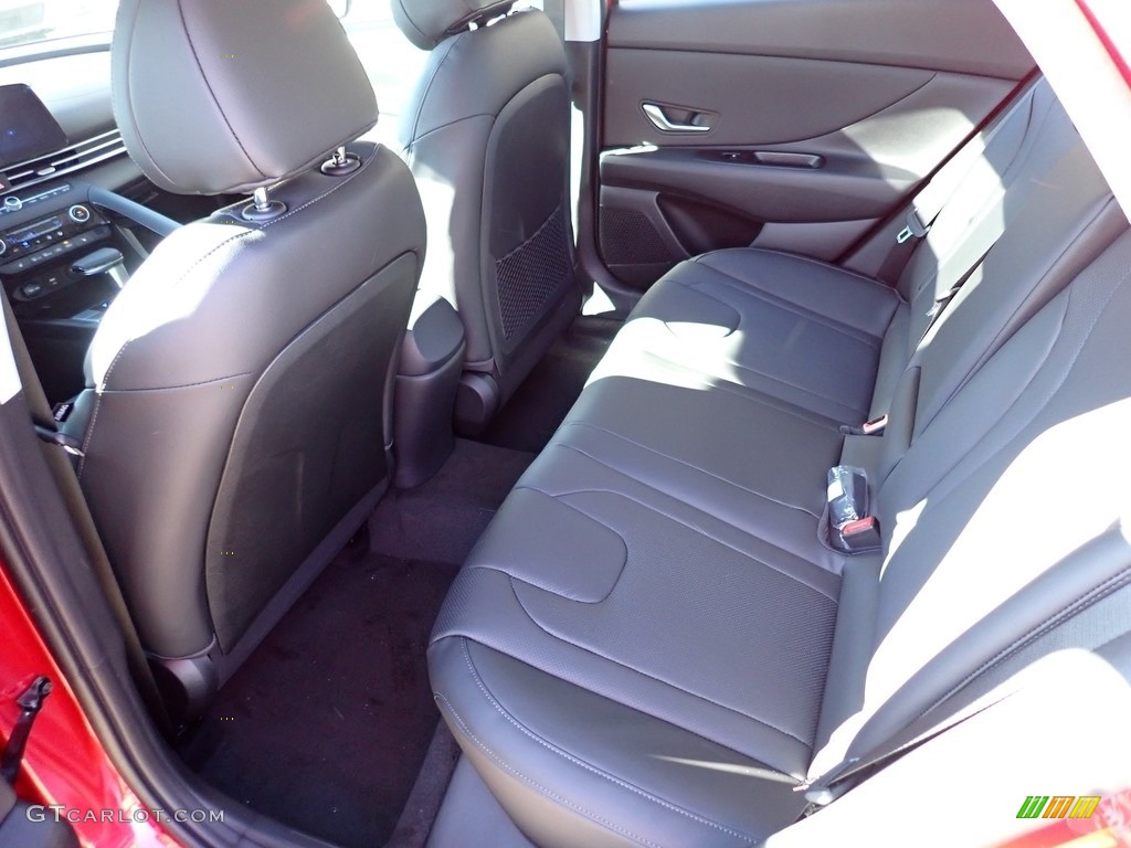2021 Elantra Limited - Calypso Red / Black photo #8
