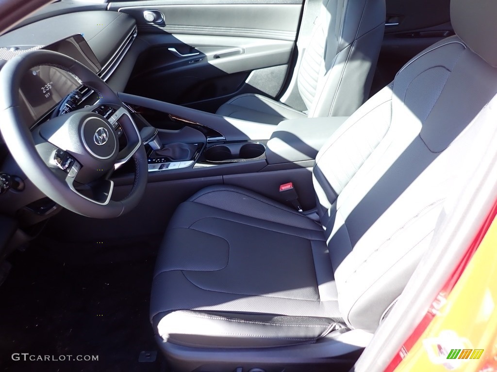 2021 Elantra Limited - Calypso Red / Black photo #10