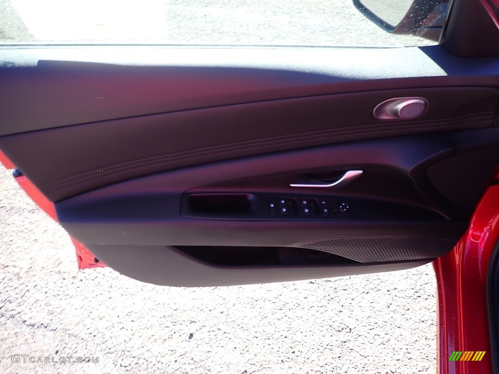 2021 Elantra Limited - Calypso Red / Black photo #11