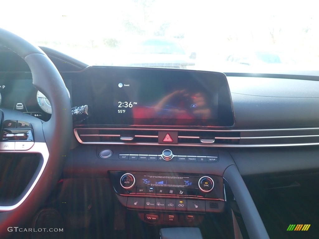 2021 Elantra Limited - Calypso Red / Black photo #14