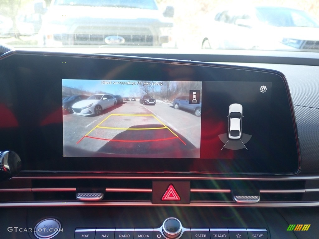 2021 Elantra Limited - Calypso Red / Black photo #15