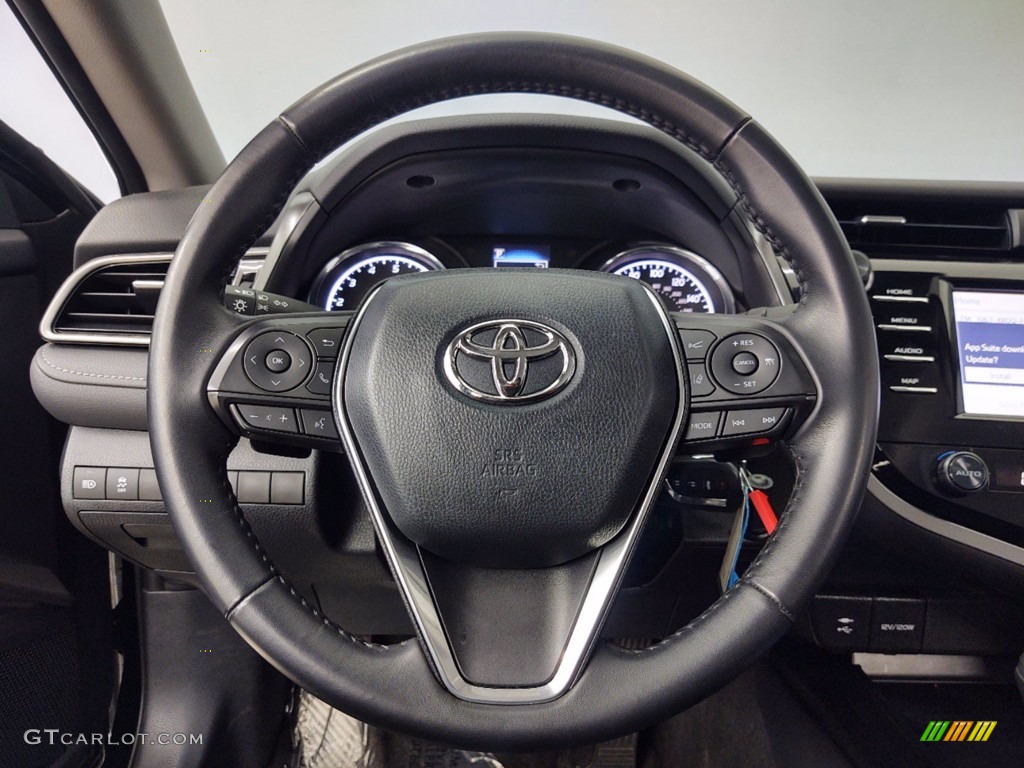 2019 Camry SE - Midnight Black Metallic / Black photo #13