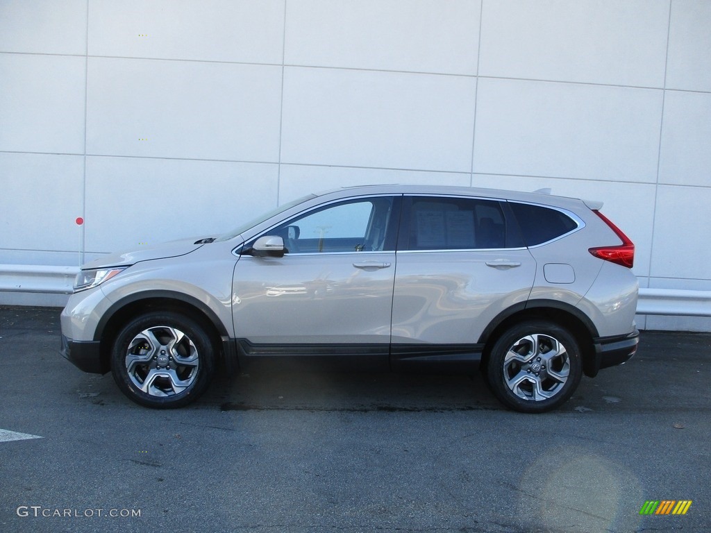 2018 CR-V EX-L AWD - Sandstorm Metallic / Ivory photo #2