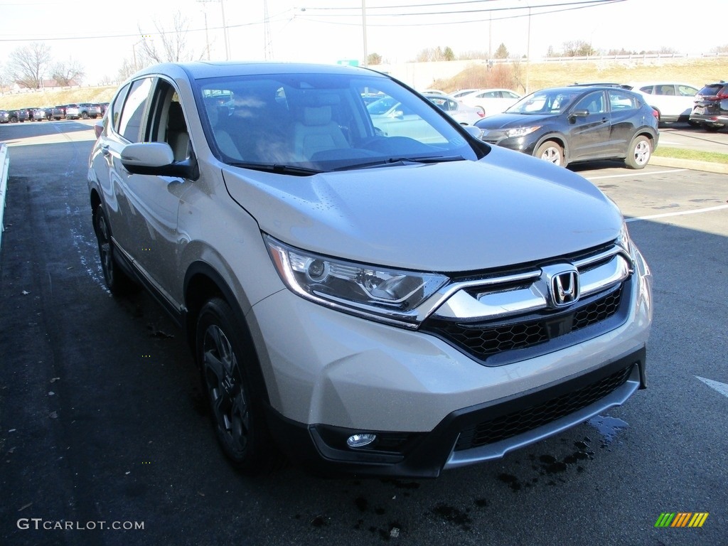 2018 CR-V EX-L AWD - Sandstorm Metallic / Ivory photo #7