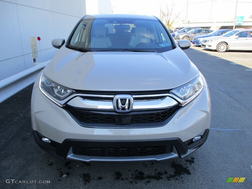 2018 CR-V EX-L AWD - Sandstorm Metallic / Ivory photo #8