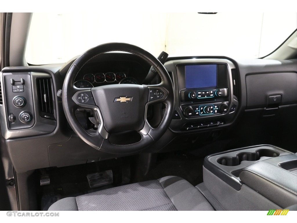 2015 Silverado 1500 LT Double Cab 4x4 - Tungsten Metallic / Jet Black photo #7