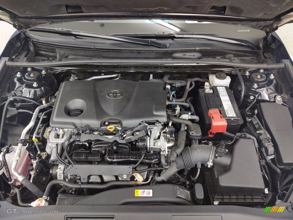 2019 Camry SE - Midnight Black Metallic / Black photo #30