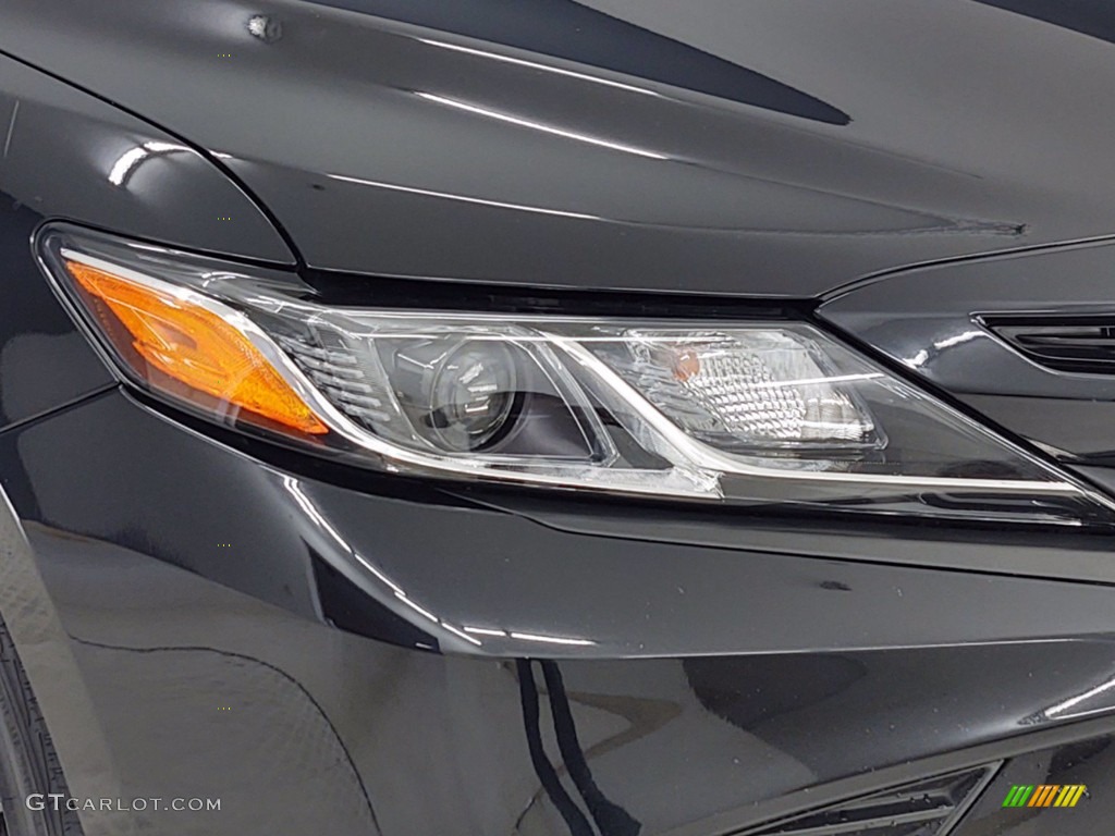 2019 Camry SE - Midnight Black Metallic / Black photo #31