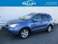 Quartz Blue Pearl 2015 Subaru Forester 2.5i Limited