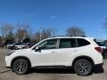 Crystal White Pearl 2021 Subaru Forester 2.5i Premium Exterior