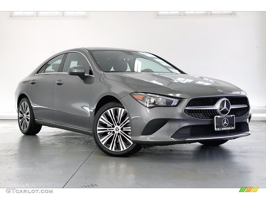 2021 CLA 250 Coupe - Mountain Gray Metallic / Black photo #12