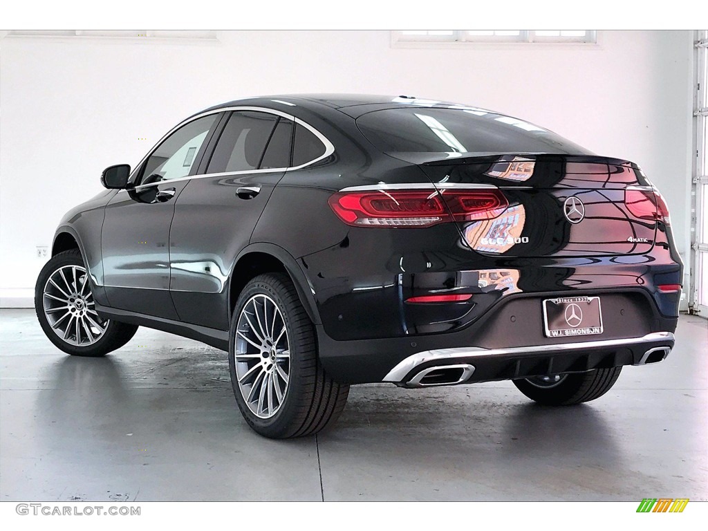 2021 GLC 300 4Matic Coupe - Black / Black photo #2