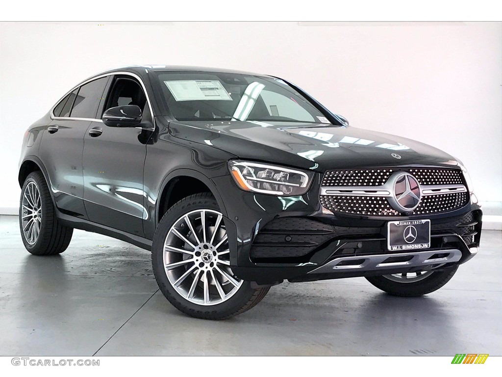 2021 GLC 300 4Matic Coupe - Black / Black photo #12