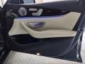Macchiato Beige/Black 2017 Mercedes-Benz E 300 Sedan Door Panel