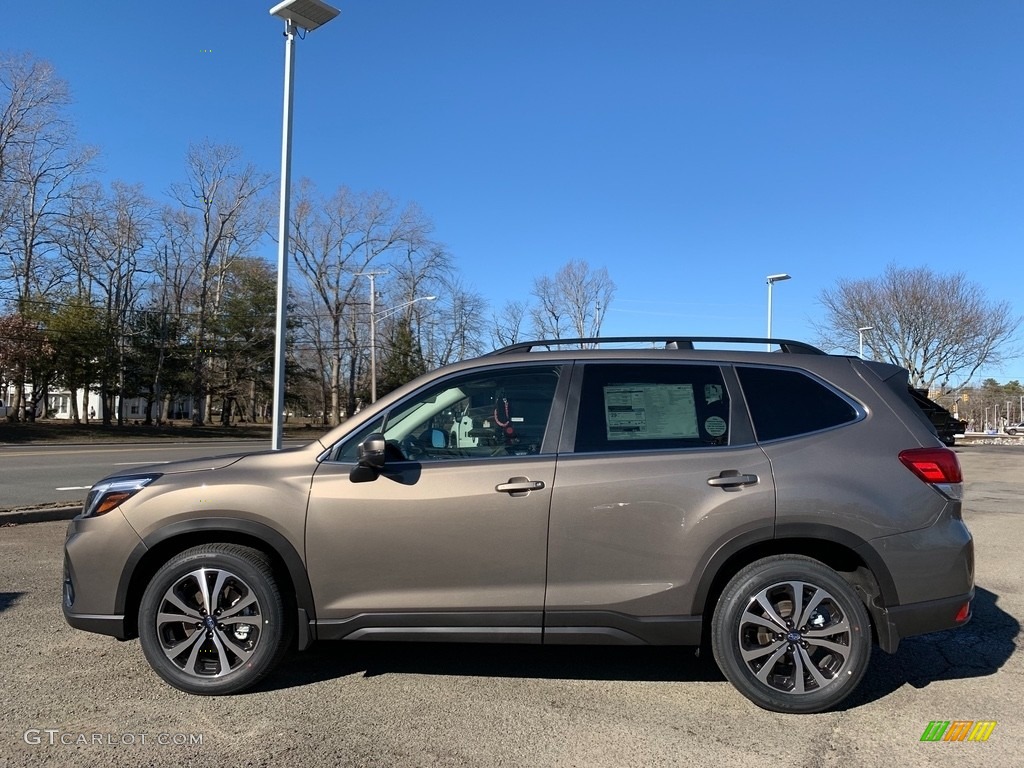 2021 Forester 2.5i Limited - Sepia Bronze Metallic / Black photo #3