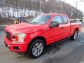 2018 Race Red Ford F150 XL SuperCab 4x4  photo #6