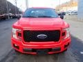 2018 Race Red Ford F150 XL SuperCab 4x4  photo #7