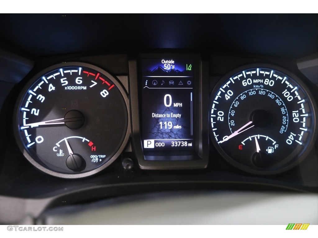 2018 Tacoma TRD Sport Double Cab 4x4 - Quicksand / Graphite w/Gun Metal photo #8